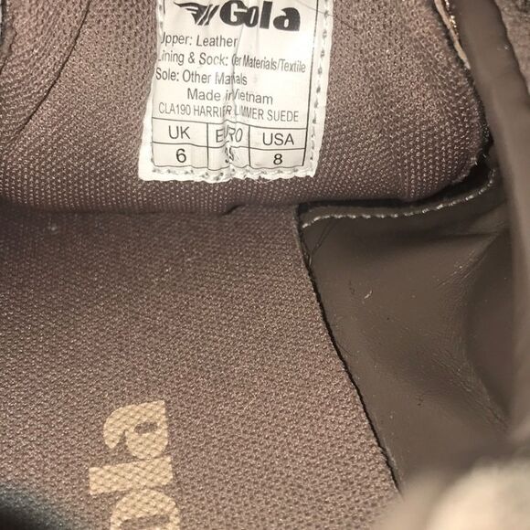 Gola Harrier Taupe with rose gold, mismatched size - Picture 6 of 6